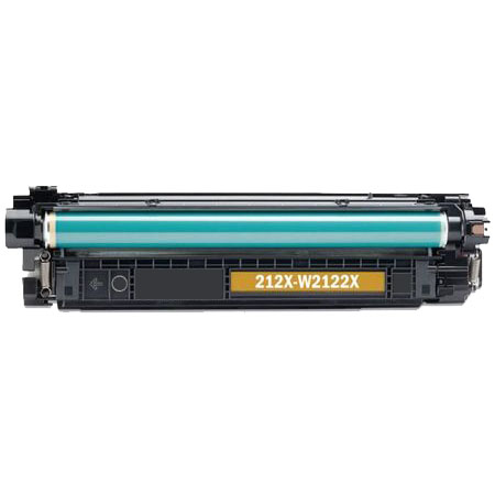 Compatible HP 212X Yellow Toner Cartridge W2122X