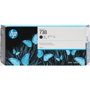 Original HP 738XL Black High Capacity Inkjet Cartridge 498N8A