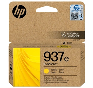 Original HP 937E Yellow High Capacity Inkjet Cartridge 4S6W8NE