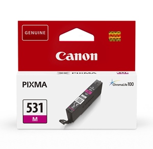 Original Canon CLI-531M Magenta Inkjet Cartridge 6120C001