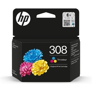 Original HP 308 Tri-Colour Inkjet Cartridge 7FP20UE