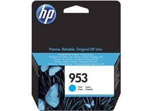 Original HP 953 Cyan Inkjet Cartridge (F6U12AE)