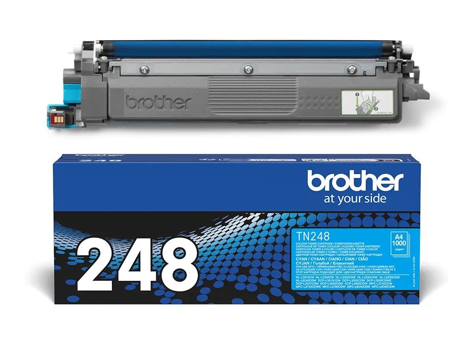 Original Brother TN-248C Cyan Toner Cartridge