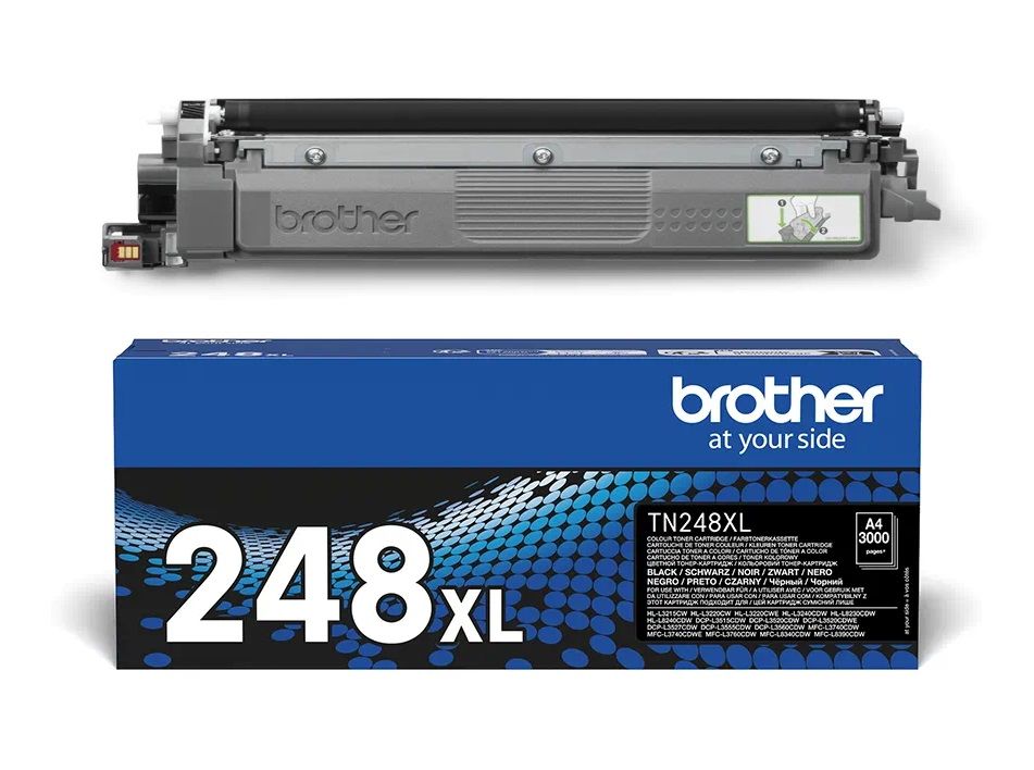 Original Brother TN-248XLBK Black Toner Cartridge