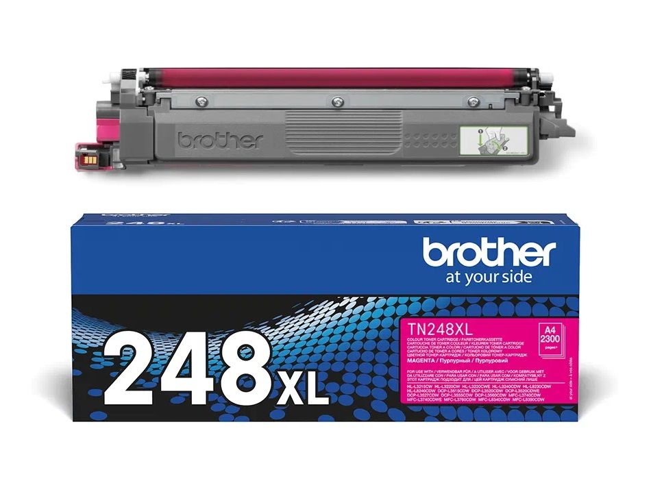 Original Brother TN-248XLM Magenta Toner Cartridge