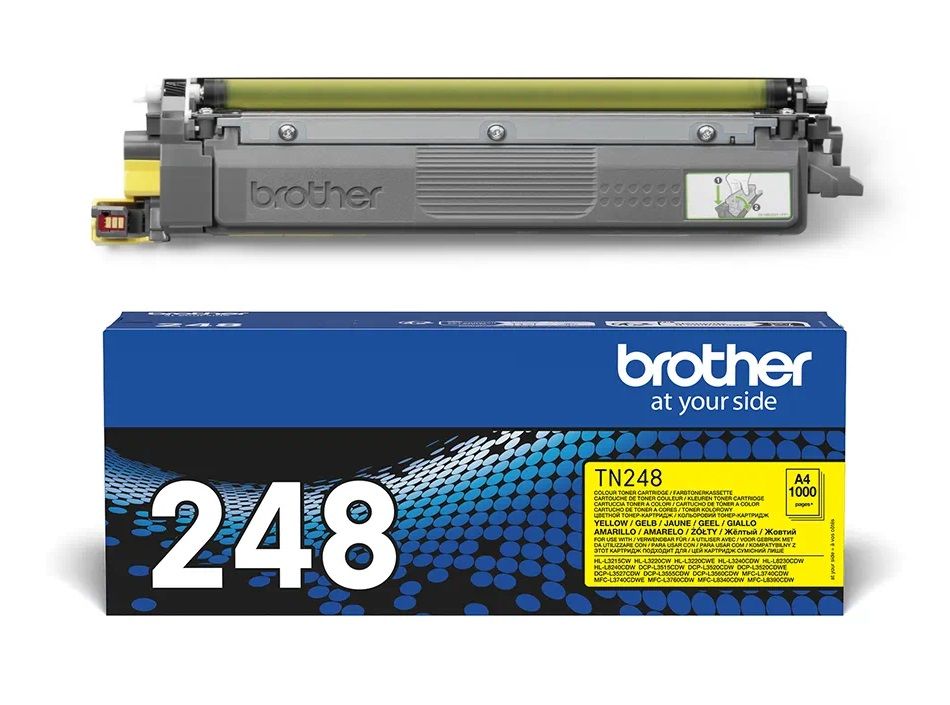 Original Brother TN-248Y Yellow Toner Cartridge