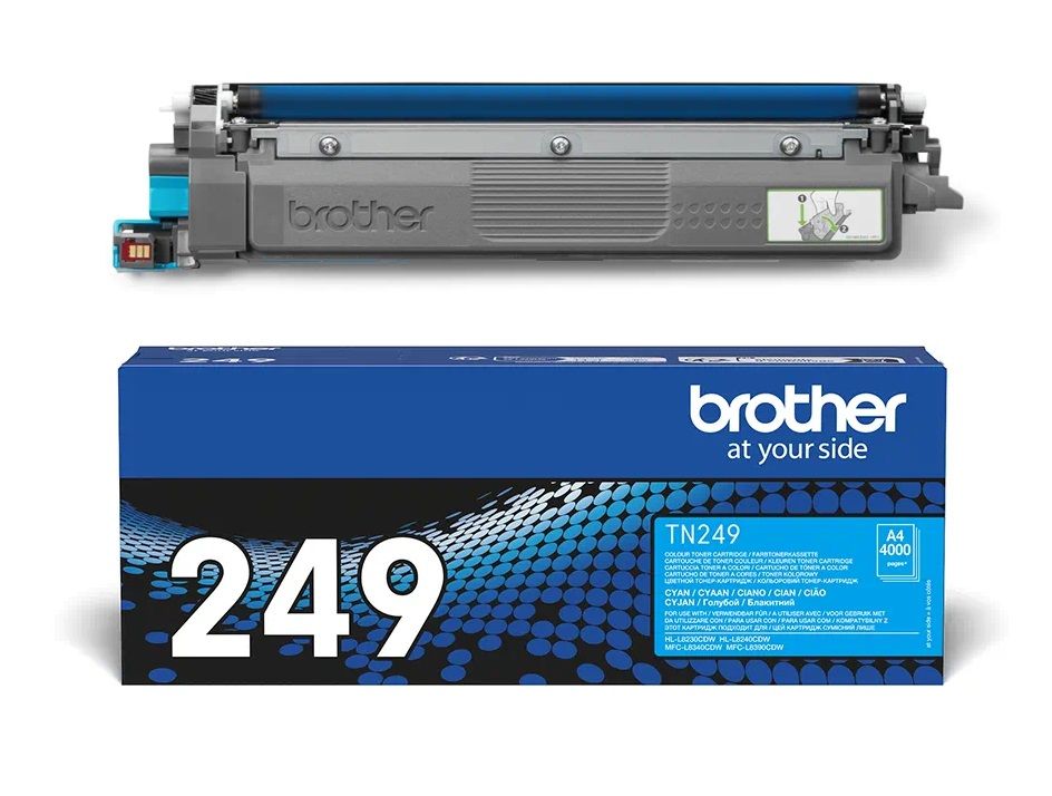 Original Brother TN-249C Cyan Toner Cartridge